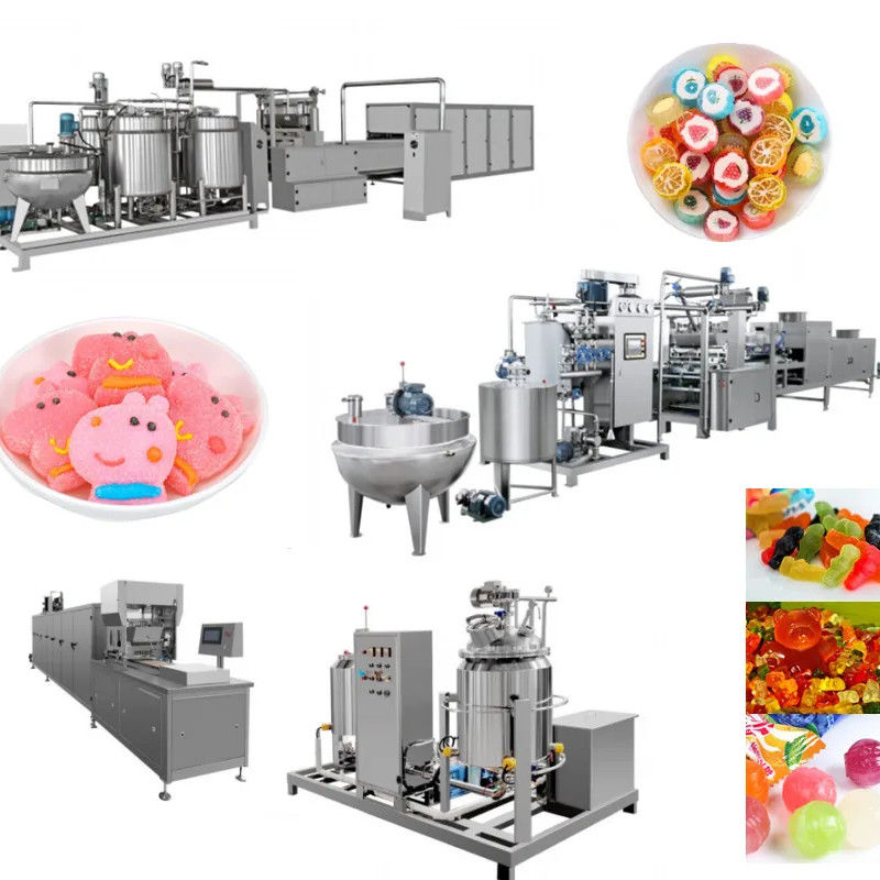 Fortgeschrittene Schokoladen-Produktionslinie mit 150 Süßigkeiten