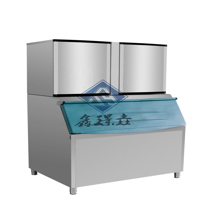 1000 kg kleine Eiskühlmaschine mit vollautomatischer Funktion und 4,5 kW Eingangsleistung