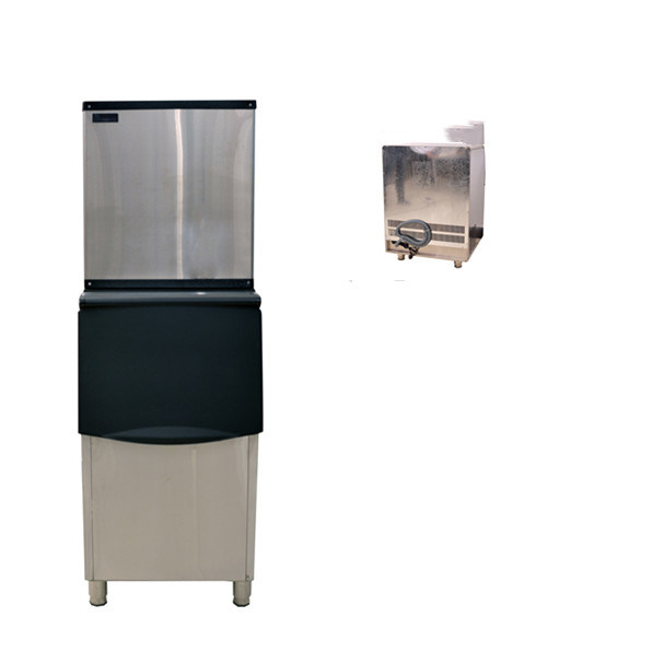 Maschine zur Herstellung von Eiswürfeln aus Edelstahl 1000 kg/Tag mit automatischer Funktion