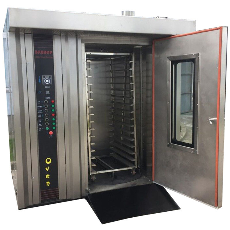2200x1800x2000mm Luxus Bäckerei 32 64 Schalen Rotationsofen Gas Elektrisch für Snacks