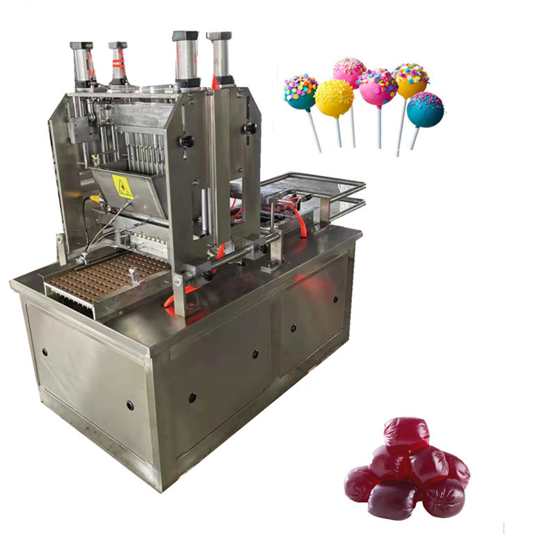 Farbenfrohe Lollipop-Süßigkeitsmaschine mit hoher Produktivität und professionellem Design