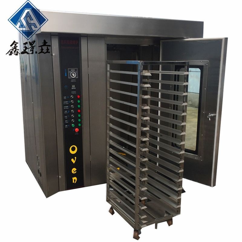 Europäische 32 Trays Rotary Rack Oven Dieselbetrieb für das Backen von Brot und Toast