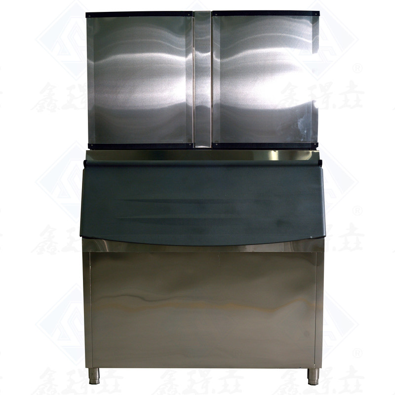 Automatische Eiswürfelmaschine mit Eiswürfelform und 450 kg Eislagerfläche