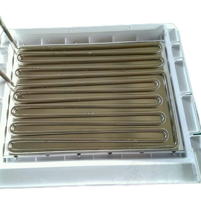 500 kg pro Tag Hohe Produktivität Eiswürfel Verdampfer mit Kupfer Quadrat Raster Größe 22*22*22