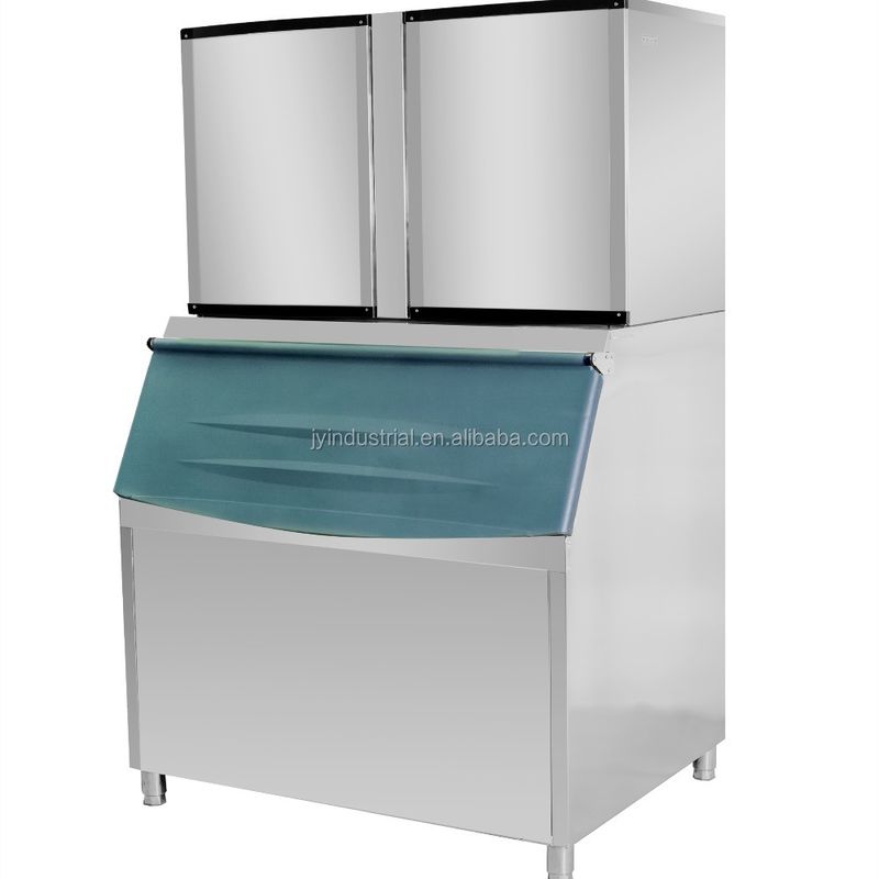 Industrielle 2-Tonnen-Eismaschine mit einer Kapazität von 160 kg/Tag und mit Kältemittel R134a/R404A