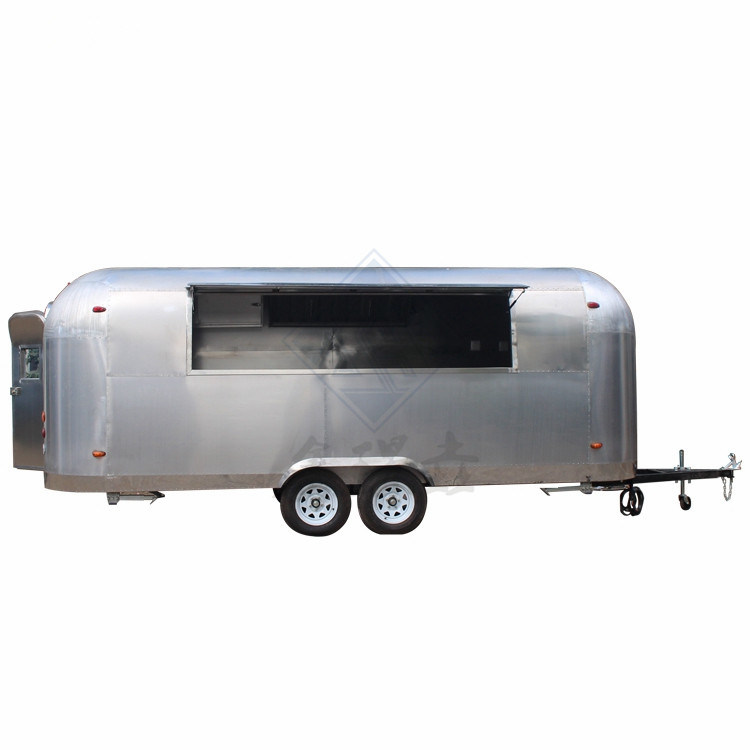2021 Design Outdoor Konzession BBQ Food Trailer mit schnellem geschlossenem Design und Schleppbar