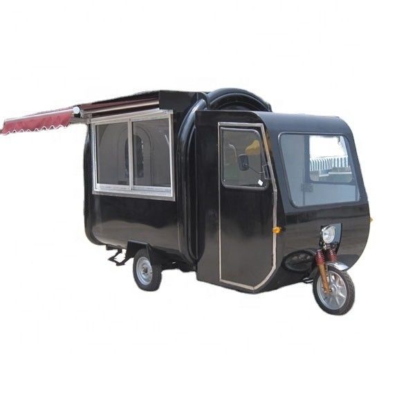 Bequemer L380 x W160 x H235cm Elektro-Lebensmittelwagen Ideal für Straßensnacks und Donuts