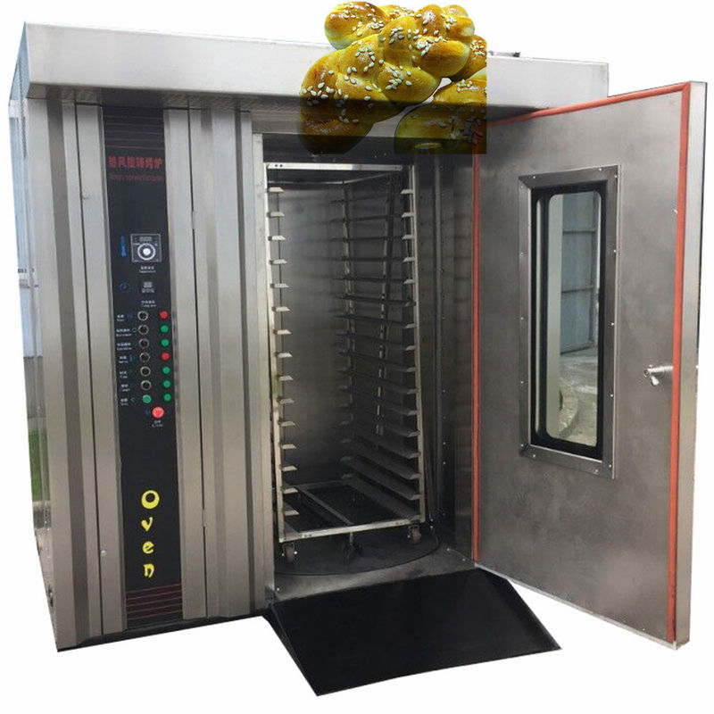 CE-zertifizierte kleine automatische Backerei Rotationsofen zum Backen von Brot Pizza Fleisch Baguette