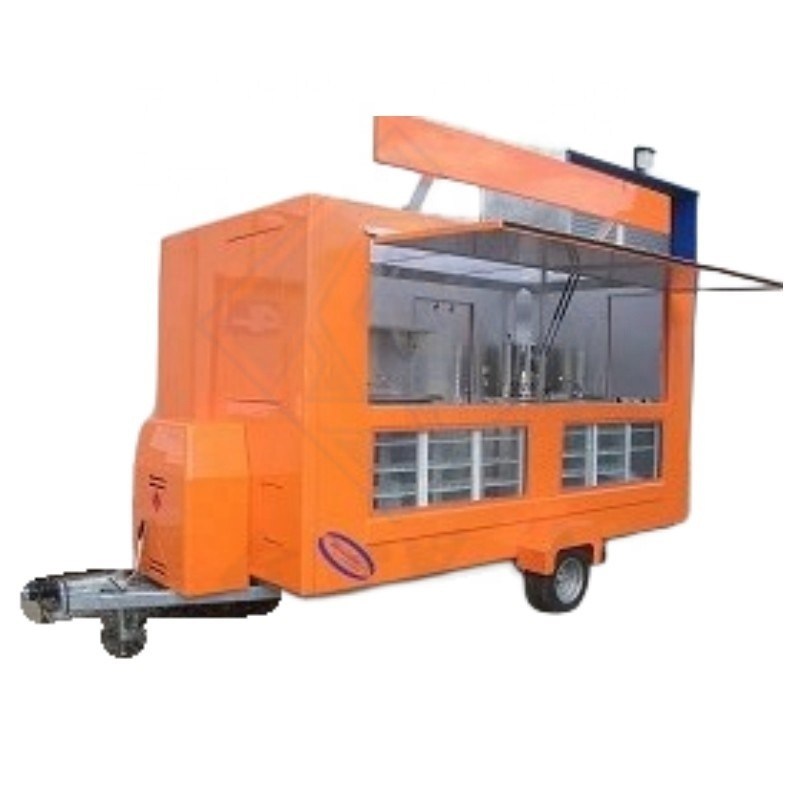 Gemüseverarbeitungsbetriebe Lebensmittelkarren Handelswagen