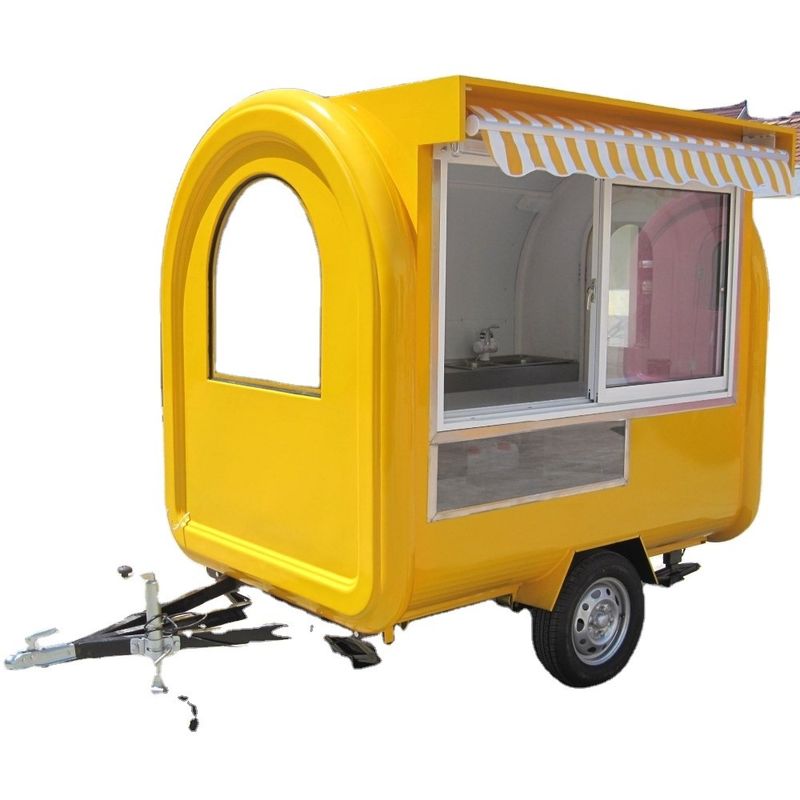 CE-Genehmigung für 2020 Mobil-Laden-Food-Truck mit automatischem System und Fast-Food-Wagen