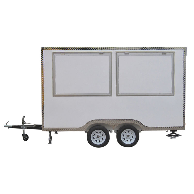 Fast-Food-Stand-Wagen mit Ausrüstung Langer Lebensdauer und Videotechnischer Support
