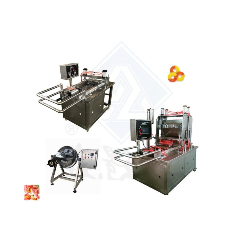 500 kg Pektin-Bär-Süßigkeiten-Ablagermaschine für die Großspanne-Süßigkeiten-Produktion