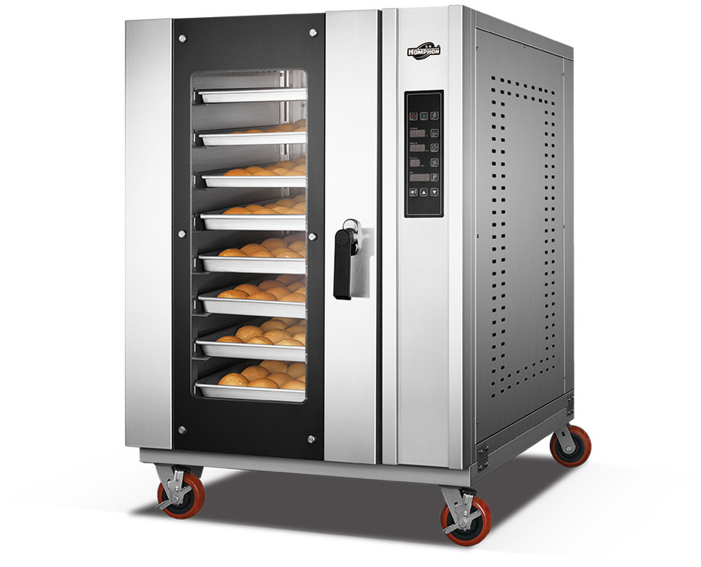 8 Trays Rotary Rack Gasbackofen für Snacks Speisen Backgeräte zu guten Preisen