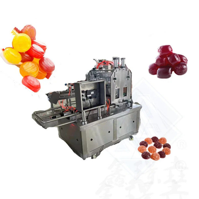 Einfache Installation Halbautomatische Gummi-Süßigkeitenmachmaschine für Lebensmittel- und Getränkegeschäfte
