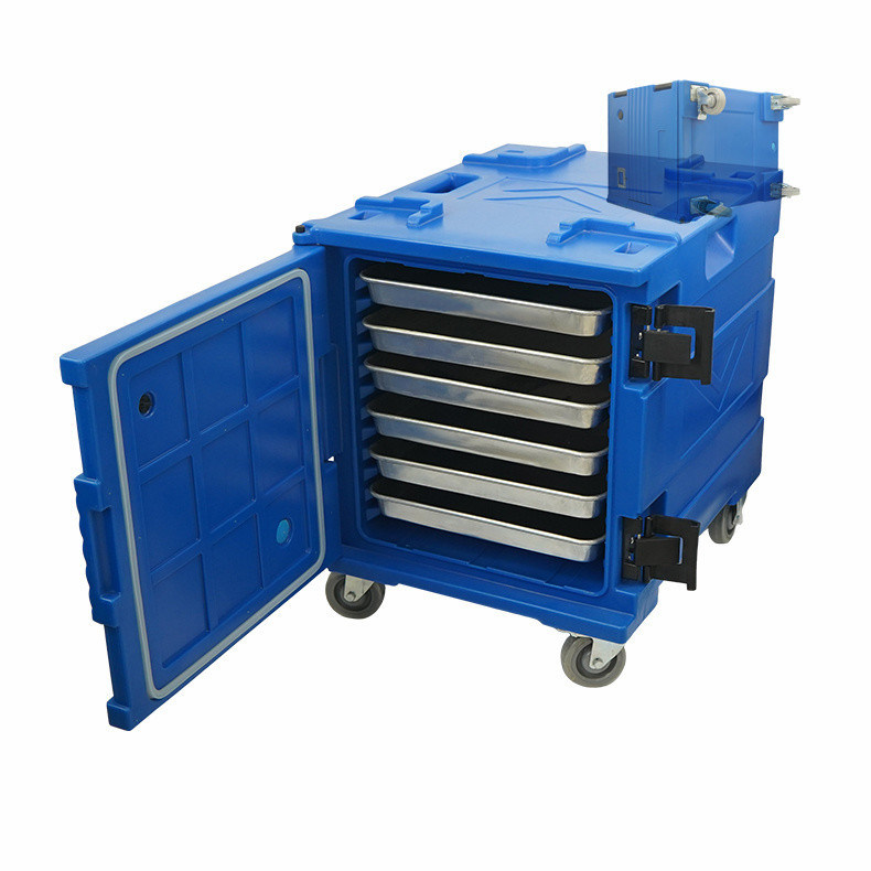 Isolierte Lebensmittellieferbox aus individuell angepasster Farbe und konstante Temperatur für Lebensmittel