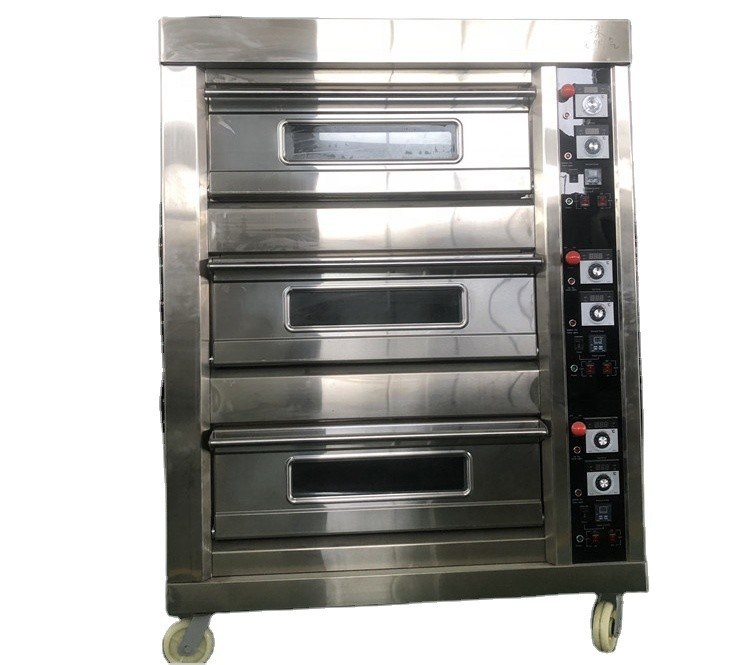 2020 Aluminium Dutch Oven Bake Deck Oven mit Gasenergie und Temperaturbereich 30-400