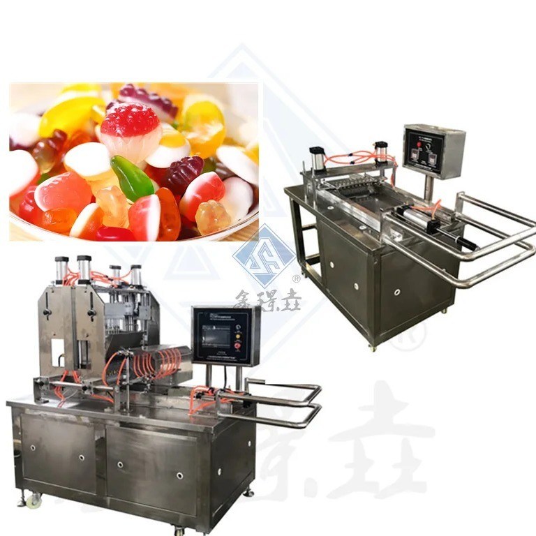 Gummy Bear 50 Candy Making Gummy Candy Jelly Machinery mit Nizza in Shanghai