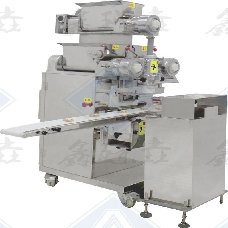 1.9KW kommerzielle Kroketten-Mondkuchen-Einkrustmaschine für kleine industrielle Produktion