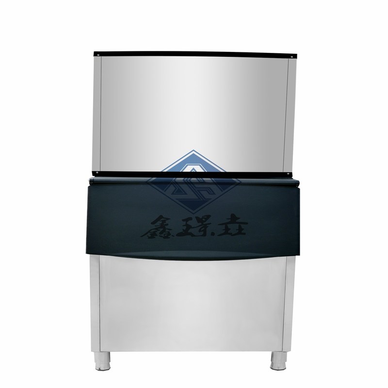 500P 227kg/Tag Eiswürfelmacher für Landwirte Gewerbliche Kühlung Weg Wasserkühlung Automatisch