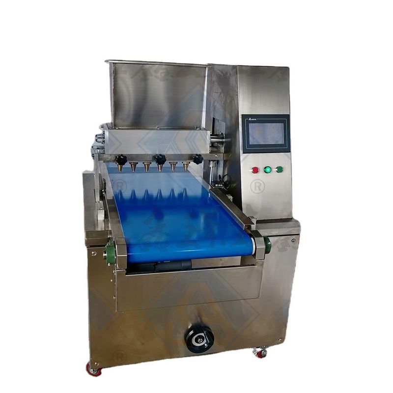 Automatische kleine Drahtschnittkuchen Makaron Kekse Cookie Form Depositor Maschine für Hotels