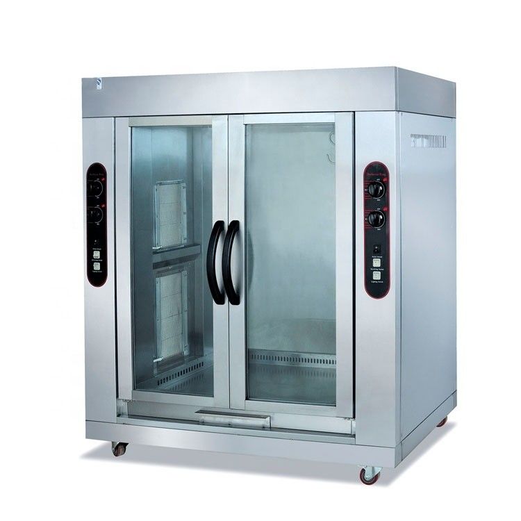 Advanced Style Küchengerät Freistehendes Gas Zwei Volllampen Rotisserie für Schafe und Schweine
