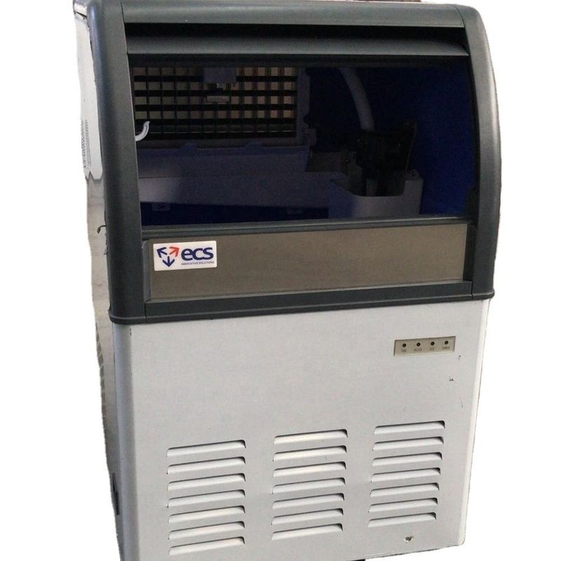 Kommerzielle 140P 63kg/Tag Eiswürfelmachmaschine mit 500KG Eislagerkapazität