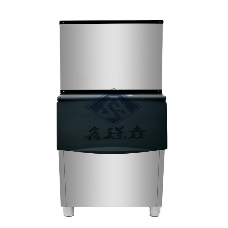 350P 159 kg/Tag Industrieautomatische Eiswürfelmachmaschine mit Wasserkühlung