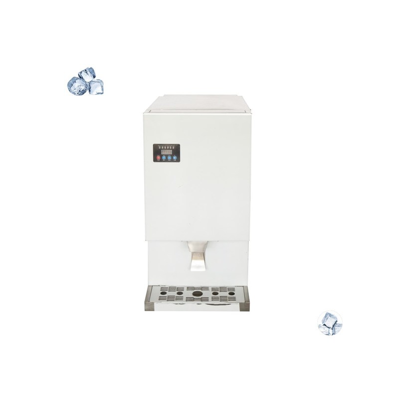 Gewerbliche 40 kg große Eismaschine mit 200 kg Eisspeicherkapazität und einfacher Bedienung