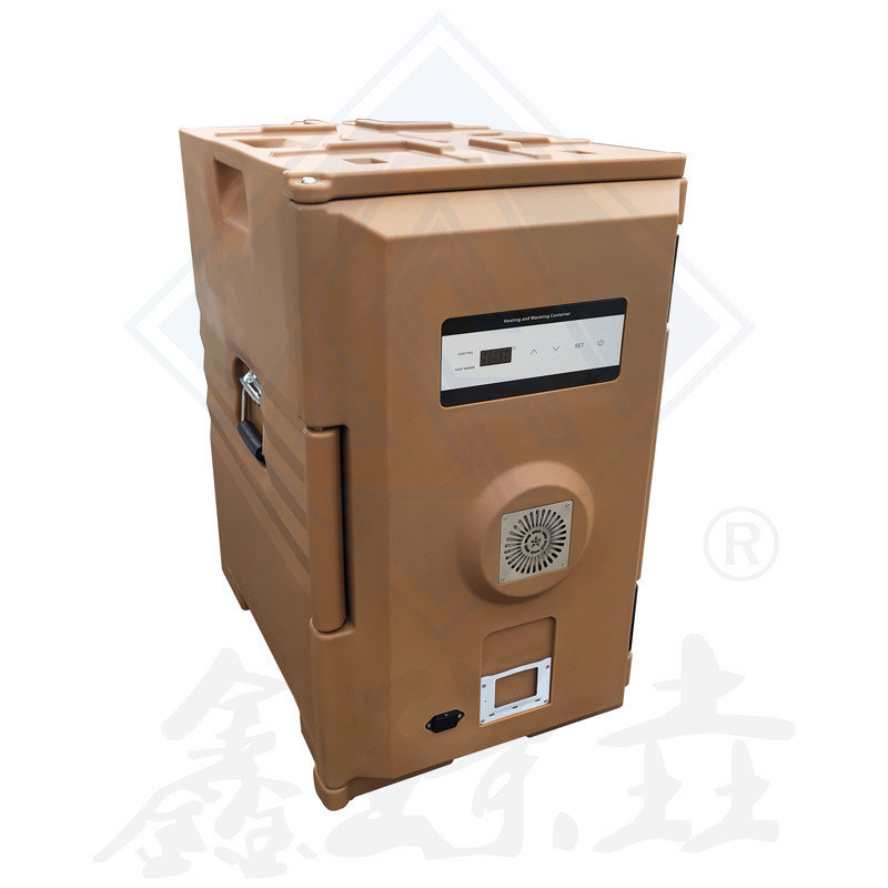 120L Rotationsform Isolierte Box mit Heizung und Nahrungsmittelwärmer Edelstahl PE