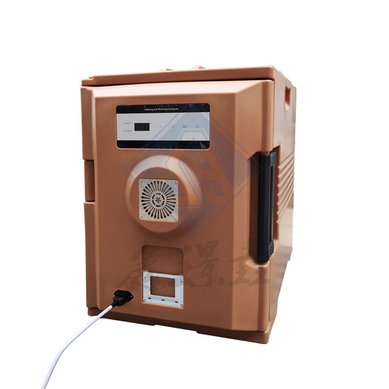 53x33.5x51cm Innengröße LLDPE Lebensmittelqualität Kunststoff Wärme Elektrowärmer Lebensmittelbox mit PU-Schaum
