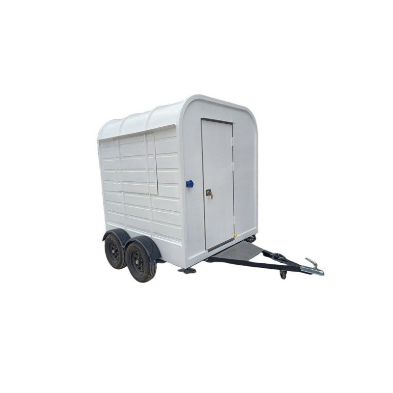 Rohstoffe Milch Snack Lebensmittelhersteller Handelssandwich Eiscreme Mobil-Lebensmittel-Fahrzeug Anhänger