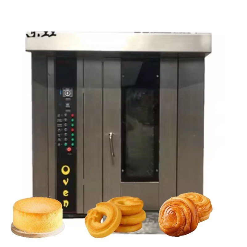Professionelle elektrische Brotbacke Rotationsofen ideal zum Backen von Brotkuchen Pizza-Cookies