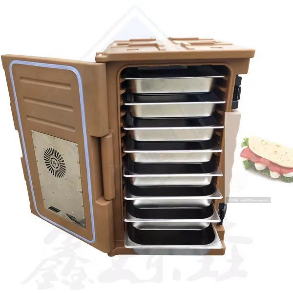 angepasste Farb-Edelstahl Isolierte Lunchbox für mechanische Küchengeräte