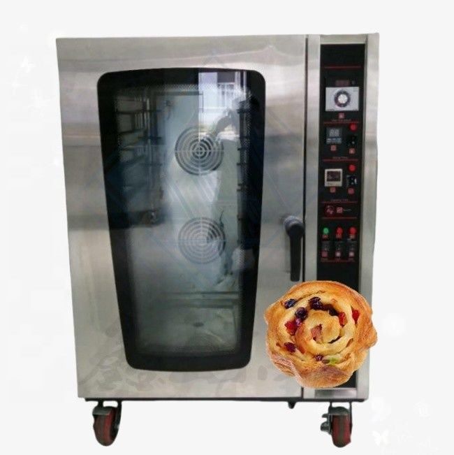 8 Schalen Heißluft Elektrische Heizung Konvektionsofen zum Backen von Brot Kuchen Kekse Pizza