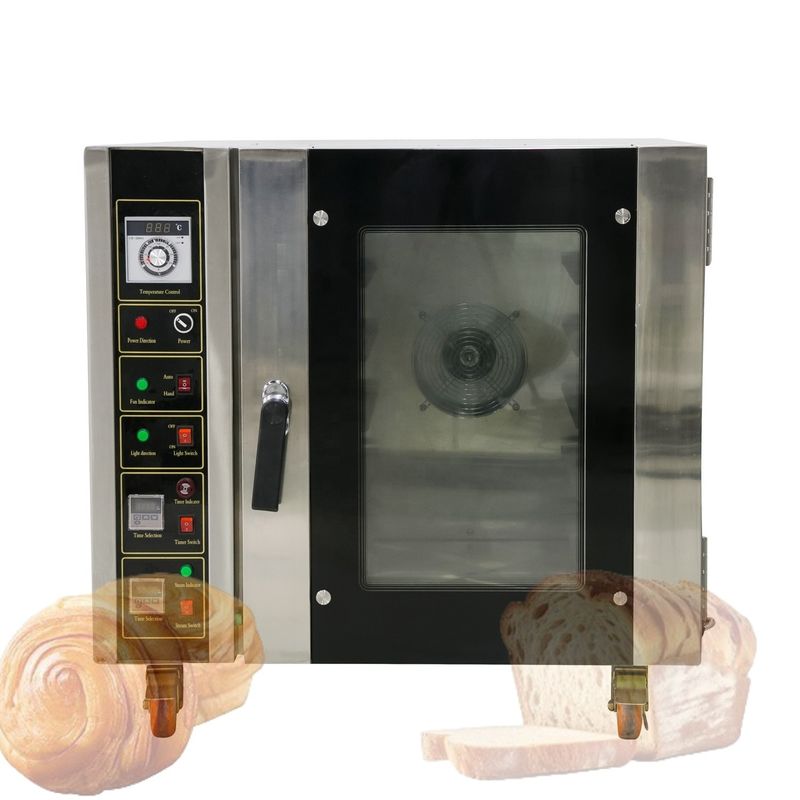 Hohe Produktivität 5 Schalen Elektrische Bäckerei Backerei Konvektionsofen für Kochöl
