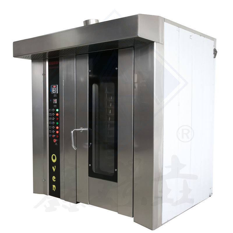 32 Schalen Elektrische Gaskuchen Toast backen Ofen Drehöfen für Brot Bäckerei Maschine