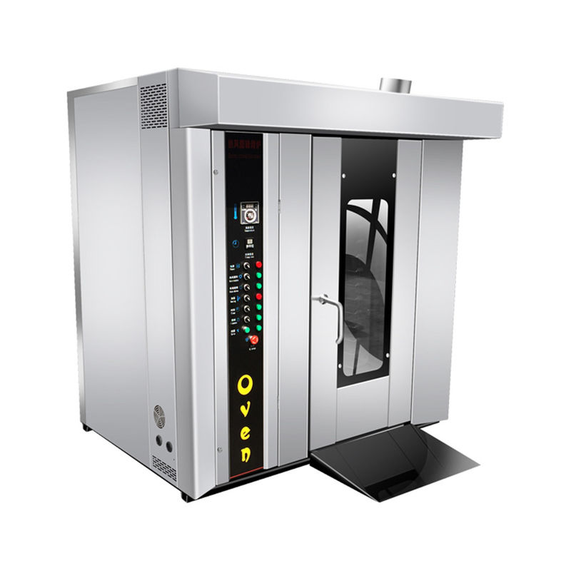 Elektrisch/Diesel/Gasbetrieb 32 Trays Gas-Rotationsofen für Backflohr-Rohstoff